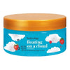 Body scrub floating on a cloud